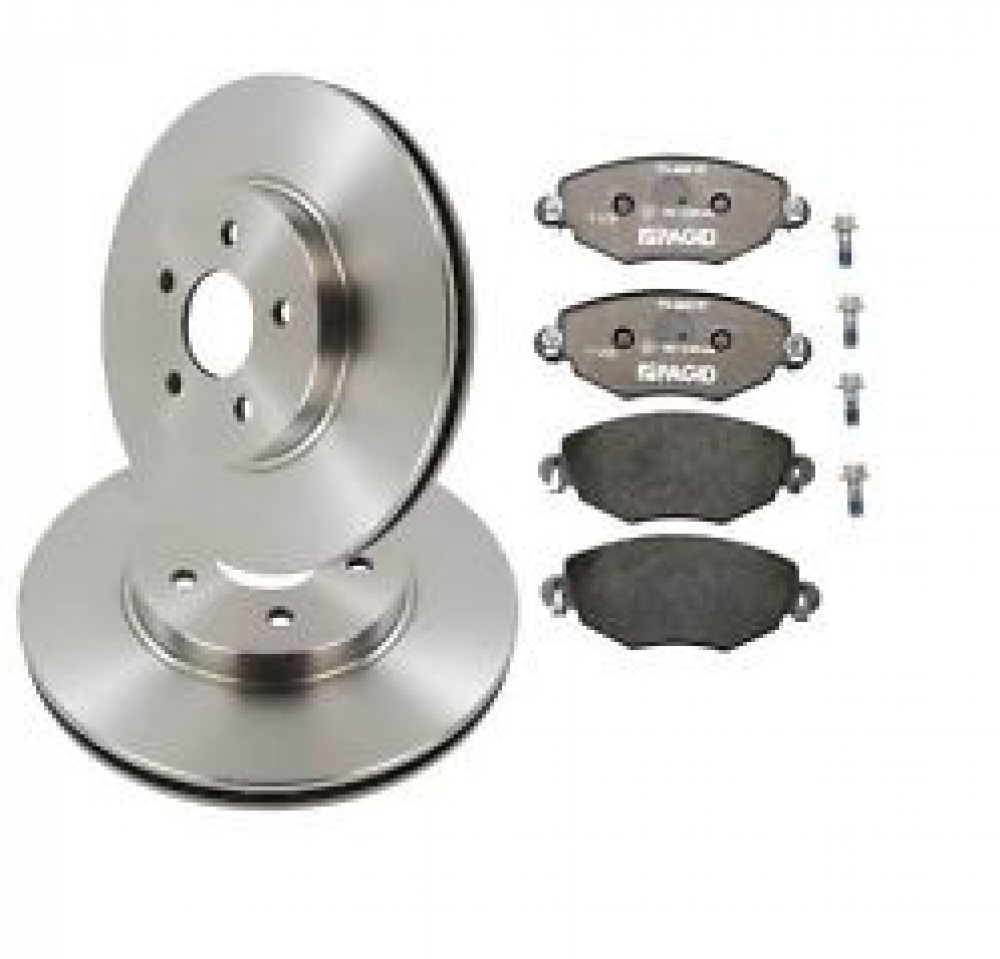 Kit discuri si placute Opel Astra H 5 prezoane 280 mm  BOSCH